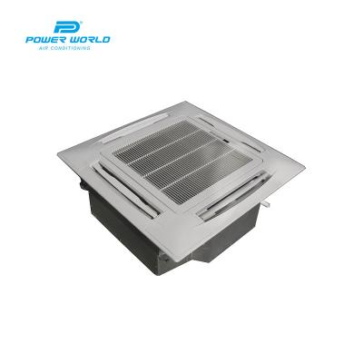 China Low Noise Ceiling Mounted Air Conditioner Cassette Type / Hotel POWER WORLD Air Conditioning for sale