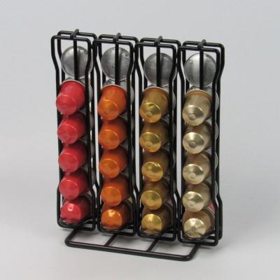 China CD9002-1 40pcs viable wall mounted nespresso capsule holder for sale