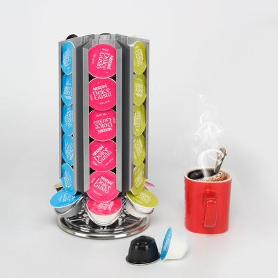 China 36 Pod Dolce Enthusiasm Coffee Capsule Holder Sustainable Koffie Storage Organizer for sale