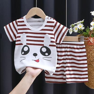 China New Chinese style children's summer clothes girl's clothing cotton short-sleeved baby boy's T-shirt for sale