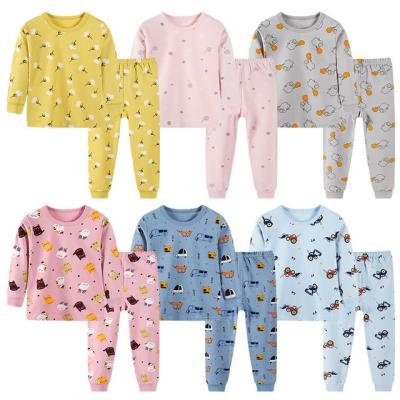 China 2022 casual fifties new home use 100% cotton children's pajamas for sale