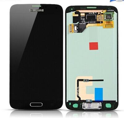 China pantalla LCD táctil de la asamblea de la galaxia s5 i9600 de Samsung con el digitizador en venta