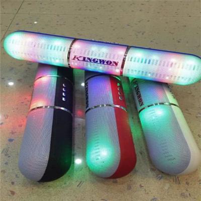 China Van de LEIDENE van de impulspil Spreker van Bluetooth Flitsverlichting jhw-V318 de Draagbare Draadloze bulit-in Mic Te koop