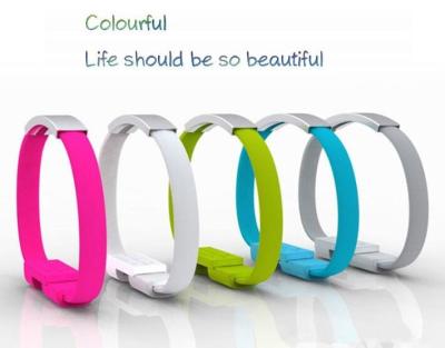 China wristband Micro usb magnet bracelet high speed charging cable for iphone 6 5s  s5 for sale