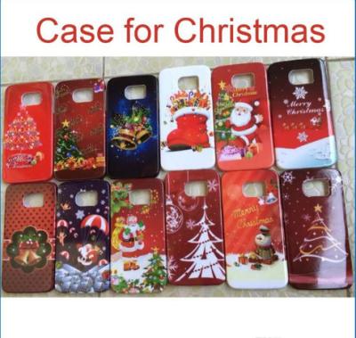 China Christmas PC hard back Case Cover Santa Claus Cases For iphone 6 plus 5S 4S  Galaxy S5 S6 S7 Note 4 7 Christmas for sale