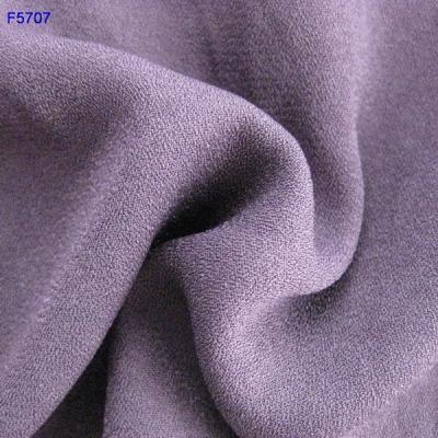 China F5707 lady fashion fabric poly moss crepe 125DX125D 125GSM 57/58" for sale