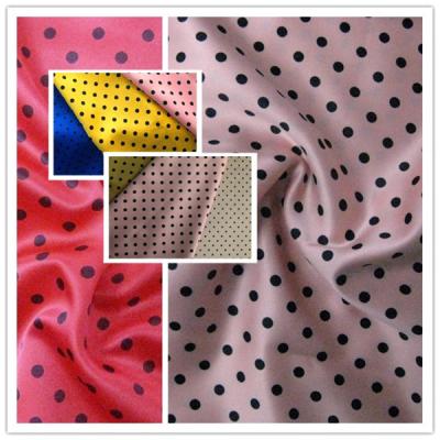 China F5150 soft poly satin span full dull printing for lady fashion dress skirt for sale