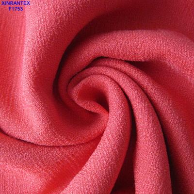 China F1753 fake linen ramie lady fashion polyester our ways spandex micro moss touch feeling for sale