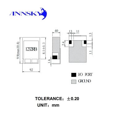 China Mono-block Filter WINNSKY Dielectric Filter 1232MHz For High Precision Antenna Adopted In Auto Car Vehicle Driving Factory Supply With Custom for sale