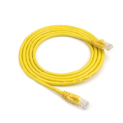 China Durable Fast Delivery UTP 24AWG 10FT 12FT 15FT Colorful Cat 6 Category Ethernet Cable for sale