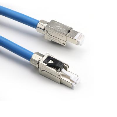 China Durable Rj12 Cat8 150FT patchcord Ethernet 100FT Cables Manufacturers Cat8 20mts cat8 sstp rj45 patch cord for network Cable 22awg for sale