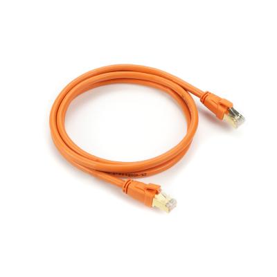 China Durable Good Quality 200/300FT Gold Plated CAT8 Long Fast Testing Cables Ethernet Cable for sale