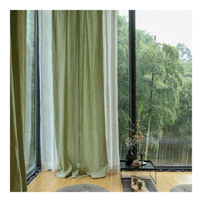 China Insulated Blackout Curtain Ready Made Window Curtains Hot Selling Good Home Linen Look for sale