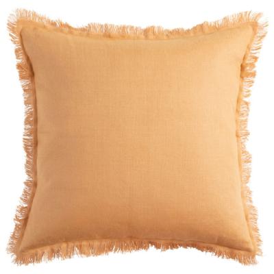 China Oversized Square Anti-Static European Linen Pillow Sham Cover for sale