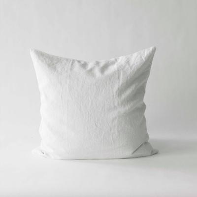 China 100% Pure Linen Cushions Luxuriously Soft White Bleached Anti-Static for sale