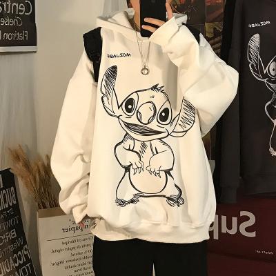 China Autumn Street Fashion Anime Printed Viable Men's Trend Loose Oversized Hoodie for sale