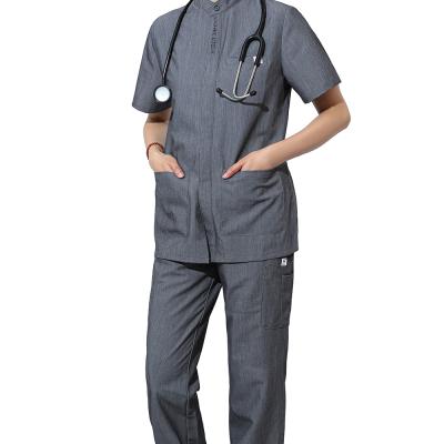 China Quick Dry / Anti - Bactieria / Water Repellent / Wrinkle Free Custom Designer Medical Scrubs Women Sets Nurse Hospital Uniforms for sale