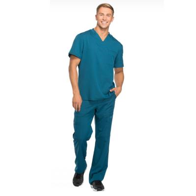 China Wholesale Hospital Work Customized Suits Breathable Hospital Uniforms Scrub Set Unisex Scrub Men Medical Uniforms Scrub for sale