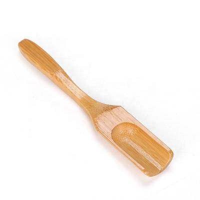 China Wholesale Eco-Friendly Bamboo Stocked Tea Teaspoon Shovel Set Matcha Powder Teaspoon Doser for sale