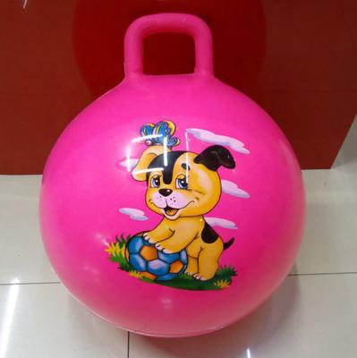 China Toy Wholesale Price Bulk PVC Space Jumping Ball Inflatable Paint Ball Bouncy Hopper 45cm/55cm/65cm for sale