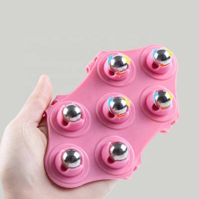 China New Body Products Dragon Ball Body Massager 360 Degree Rotating Steel Custom Logo Massage Ball for sale