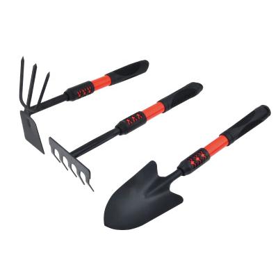 China Modern Mini Light Garden Tool Iron Forks With Plastic Handle for sale