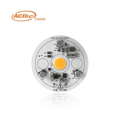 China TRIAC Dimming ACDrv LED AC Light Modules With Onboard COB LED Module Driver 120V/220V for sale