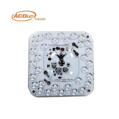 China TRIAC Dimming ACDrv Ceiling Module 20W Color Adjustable Module LED Lighting Kits For Living Room for sale