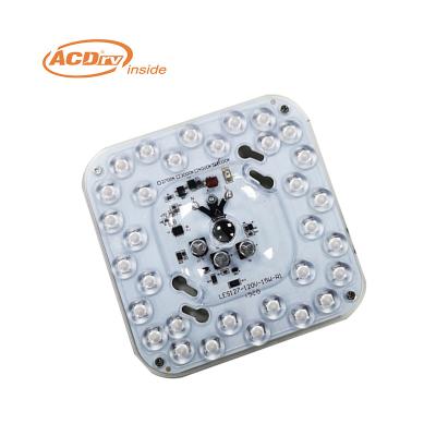 China ACDrv High Brightness SMD 3CCT Ceiling Light Energy Saving Tricolor LED Module for sale