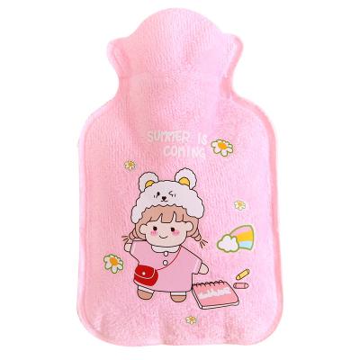 China Portable Plush Portable Injection Mini Water Warmer Cute Cartoon Plush Water Bag Water Bag Hand Warmer Cute For Girls for sale