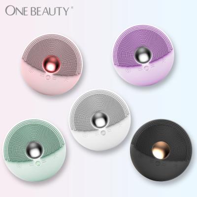 China Eco-friendly Silicone Waterproof Deep Facial Massager Food Grade Cleansing Brush Wash Face Products Beauty Cleansing Brush For Women Men for sale