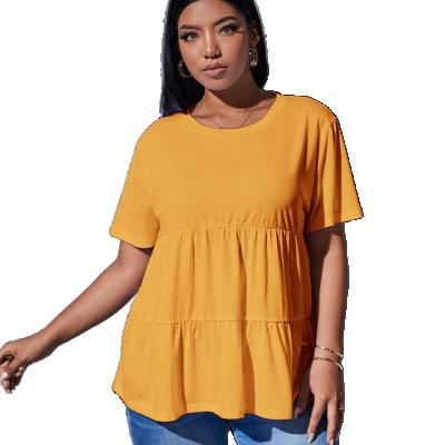 China Wholesale Casual Plus Size Women's Boutique Clothing T Shirts for sale