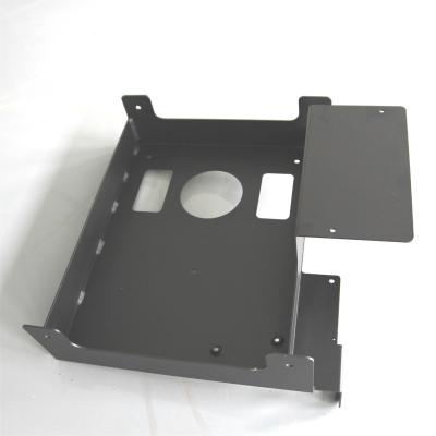 China Custom Appliance Sheet Metal Fabrication For Metal Fabrication Parts With Black Coating for sale