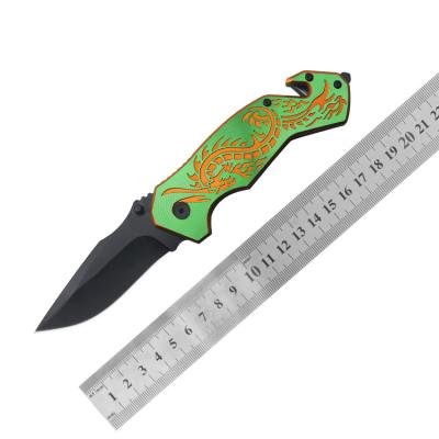 China Aluminum Oxide Survival ODM Knife Factory Bushcraft Non-variable Folding Outdoor Rising Hunting Knife for sale