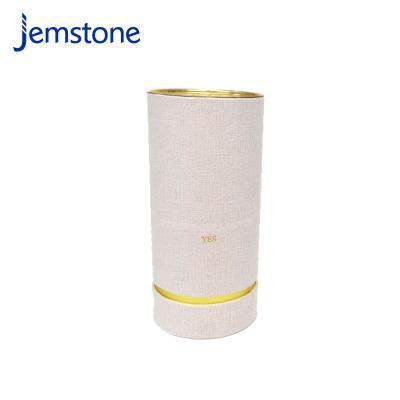 China Recyclable Custom Design White Cosmetic Push Tubes Packaging Lipstick Paper Tube for sale