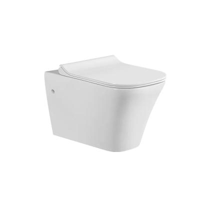 China Hot Sale Customizable Modern White Color Concealed Toilet Wall Mounted Double-Flow Cistern Backwash for sale