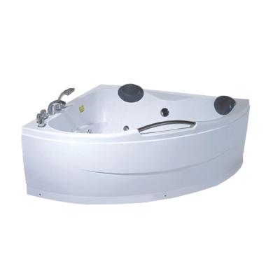 China Freestanding high quality spa bathtub with pillows and built-in grab bathtub for sale