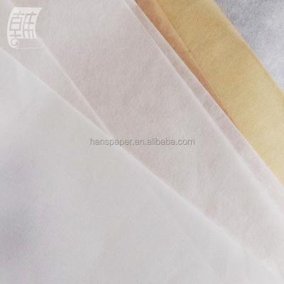 China 30gsm A3 Size Anti-Curl Hot Sale Eco-friendly Biodegradable Biodegradable White Mulberry Rice Paper kozo paper decoupage paper for sale