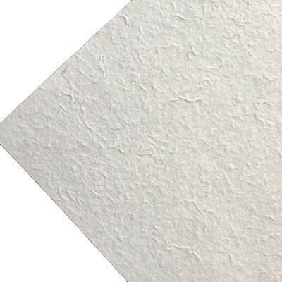 China 110gsm A4 Moisture-proof Natural White Colorful Eco-Friendly Natural Material Mulberry Biodegradable Handmade Paper for sale