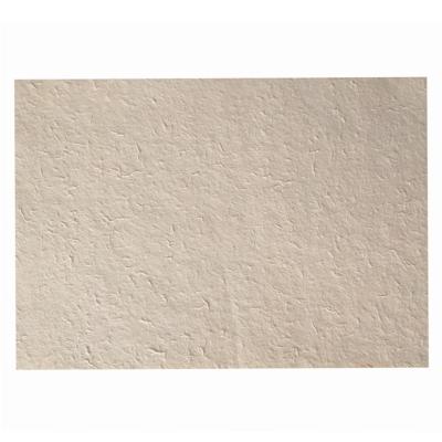 China Moisture-proof beige colored eco-friendly natural material mulberry biodegradable handmade paper 110gsm for sale