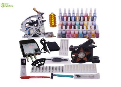 China Horizontal Starter Tattoo Kits With 1 Skin Marking Pen / 1 pc Tattoo Machine Grip for sale