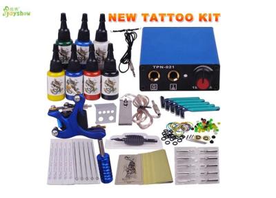 China Fashion Home Tattoo Gun Starter Kit , Tattoo Machine Kits For Beginners for sale