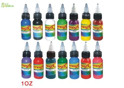 China Plastic Organische Lichtpaarse de Tatoegeringsinkt van het Flessen Biologische Pigment/Zilver/Wintertaling 1Oz Te koop