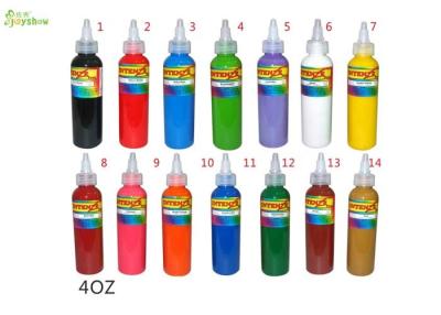 China Safe Pure Plant Pigment bright color Tattoo Ink Sterilized 4oz Water - Stain Liquid for sale