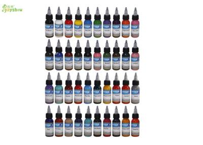 China Professional Artists Pigment Tattoo Ink 40 Color  Set  For Eyebrow Embroidery for sale