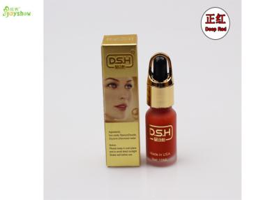 China Micro clássico cosmético vermelho da tinta da tatuagem da cor da pele do pigmento do brilho profundamente - à venda