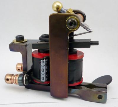 China High - Grad Professional Handmade Tattoo Machine With Magnetic Coil for sale