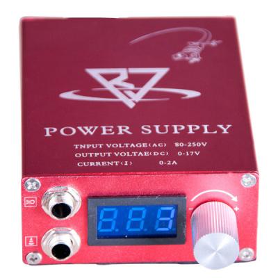 China Aluminium Alloy Shell Tattoo Power Supply With LED Screen 220v - 240v for sale