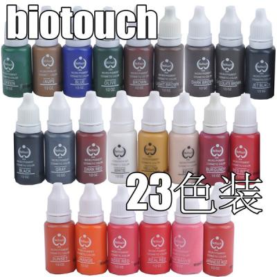 中国 安全 Biotouch Eyeline の顔料の入れ墨インク 23 色/構造の入れ墨インク 販売のため