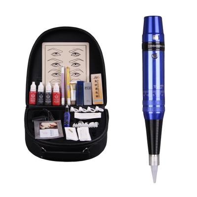 China DSH Permanent Makeup Pen Eyebrow Tattoo Machine Kit Infinite Speed Control for sale